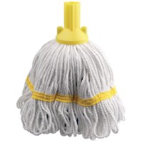 2Work Excel Revolution Mop Head 250g Yellow 2W10505