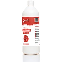 2Work Daily Toilet Cleaner Empty Bottle 750ml Red