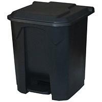 2Work Pedal Bin 30 Litre Grey