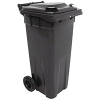 2Work Wheelie Bin 140 Litre Grey