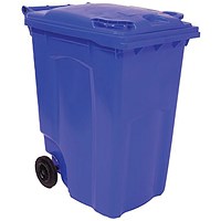 2Work Wheelie Bin 360 Litre Blue