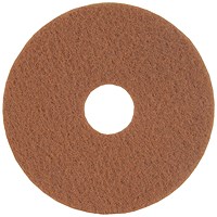 2Work Floor Pad Standard 17 Inch Tan Pack of 5 2W13499