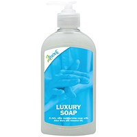 2Work Luxury Aloe Vera & Almond Oil Hand Wash, 300ml, Pack of 6