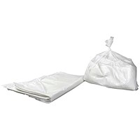 2Work Swing Bin Liner White (Pack of 80)