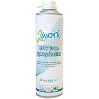 2Work HFC-Free Spray Duster, 400ml