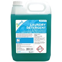 2Work Non-Bio Laundry Detergent, 5 Litres