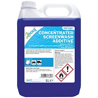 2Work Screen Wash Additive Concentrated Formula 5 Litre