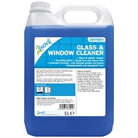 2Work Glass and Window Cleaner 5 Litre Bulk Bottle
