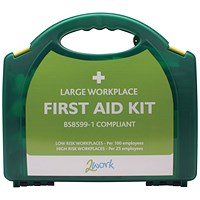 2Work BSI Compliant First Aid Kit Large