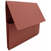Guildhall Document Wallets 250gsm Pink PK50 - DW250-PNKZ