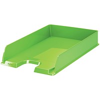 Rexel Choices Letter Tray A4 Portrait Green Rexel Choices Letter Tray A4 Portrait Green