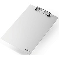 Durable A4 Aluminium Clipboard, Silver