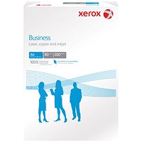 Xerox A4 Business Multifunctional Paper, White, 80gsm, Ream (500 Sheets)