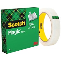 Scotch Magic Tape 19mmx66m Transparent