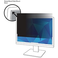 3M Touch Privacy Filter with COMPLYFlip Attach, Frameless, 16 Inch Widescreen, 16:10 Screen Ratio
