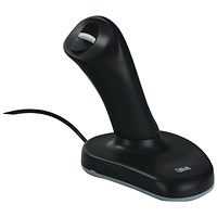 3M Vertical Grip Wired Ergonomic Mouse Large Black