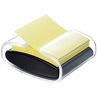 Post-it Pro Z-Note Dispenser, Includes 76 x 76mm Z-Fold Note Pad