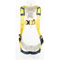 3M Dbi Sala Delta Comfort Quick Conn Harness, Yellow, Universal