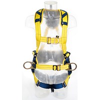 3M Dbi Sala Delta Comfort Harness With Belt, Yellow, Small