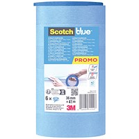 ScotchBlue Multi-Surface Masking Tape 36mm x 41m (Pack of 6)