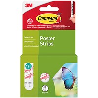 Command Poster Strips (Pack of 12)