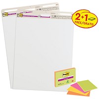 Post-it Super Sticky Meeting Chart/Meeting Notes Pack of 3