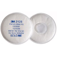 3M 2125 P2R Particulate Filters (Pack of 20)