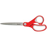 Scotch Comfort Scissors, Stainless Steel, Ambidextrous, 180mm