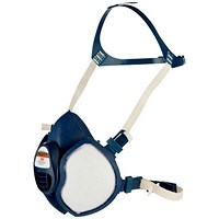 3M 4251+ Ffa1P2 R D Half Mask, Blue & White