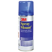 3M SprayMount Adhesive Spray Can - 200ml