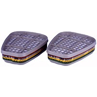 3M Abek1 Filter Compatible With 3M 6000, 7500 Series White 6059 (Pack of 8)