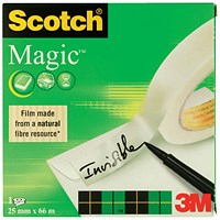 Scotch Magic Tape, 25mm x 66m