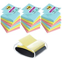 Post-It Super Sticky Z-Notes 76x76mm Cosmic (Pack of 6) Buy 3 + FOC Dispenser