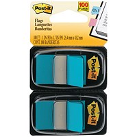 Post-it Index Tabs Dispenser with Blue Tabs (Pack of 2) 680-B2EU