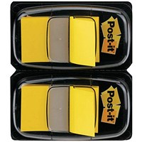 Post-it Index Tabs Dispenser with Yellow Tabs (Pack of 2) 680-YEEU