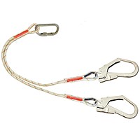 3M Protecta Twin Leg Rope Restraint Lanyard, 1.3m