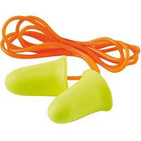 3M E-A-R Soft FX Corded Earplugs, Yellow & Orange, Pack of 200