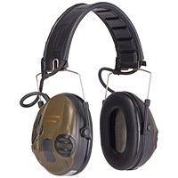 3M Peltor SportTac Headband Ear Defenders, Green