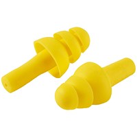 3M E-A-R Ultrafit Earplugs, Yellow, Pack of 50