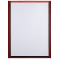 Durable Magnetic Document Holder, A4, Red, Pack of 5