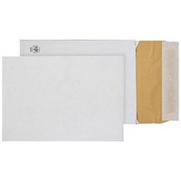 Blake Packaging Envelopes C5 White Pocket Peel and Seal Padded Eco Cushion 50mm Gusset 140gsm 229x162x50mm (Pack 100) - EPC5