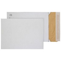 Blake Packaging Envelopes C4 White Pocket Peel and Seal Padded Eco Cushion 50mm Gusset 140gsm 324x229x50mm (Pack 100) - EPC4