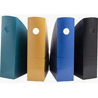 Exacompta NeoDeco Magazine File Set 266x82x305mm Assorted Colours (Pack 4) - Exacompta NeoDeco Magazine File Set 266x82x305mm Assorted Colours (Pack 4) -