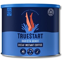 TrueStart Barista Grade Decaf Instant Coffee, 500g Tin TrueStart Barista Grade Decaf Instant Coffee, 500g Tin