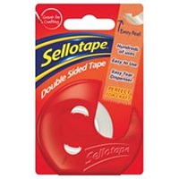 Sellotape Double Sided Tape and Dispenser 15mm x 5m (Pack 6) -