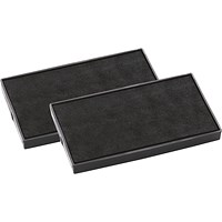 Colop E/55 Replacement Ink Stamp Pads (for use with Colop Printer 55 Date Stamp) Black Ink (Pack 2) -