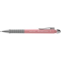 Faber-Castell Apollo Mechanical Pencil, 0.7mm, Rose, Pack of 5