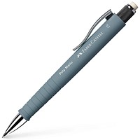 Faber-Castell Poly Matic Mechanical Pencil, 0.7mm, Grey, Pack of 5