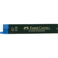 Faber-Castell Super-Poly HB Fineline Lead, 0.7mm, Pack of 12