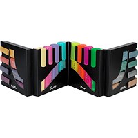 Faber-Castell Textliner 46 Highlighter, Assorted Colours, Deskset of 16